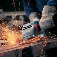 Large Angle Grinder with Rat Tail Handle, 7", 120 V, 15 A, 6500 RPM Pronet Distribution