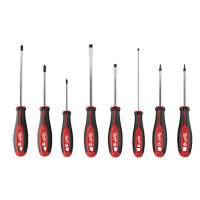 Screwdriver Set with Square Drive, 8 Pcs., Magnetic Pronet Distribution