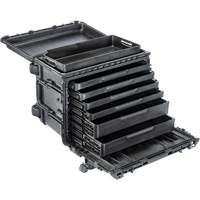 Gen 2 Mobile Tool Chest, 24" W, 6 Drawers, Black Pronet Distribution