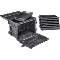 Gen 2 Mobile Tool Chest, 24" W, 6 Drawers, Black Pronet Distribution