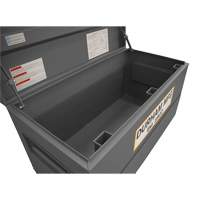 Jobsite Storage Box, 48" x 24" x 27-13/16", Steel, Grey Pronet Distribution