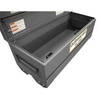 Jobsite Storage Box, 60" x 24" x 22-3/4", Steel, Grey Pronet Distribution
