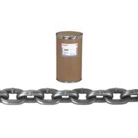System 8 Cam-Alloy Chain, Alloy Steel, 1-1/4" x 60' (18.3 m) L, Grade 80, 72300 lbs. (36.15 tons) Load Capacity Pronet Distribution