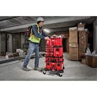 Packout Compact Tool Box, 10" x 16-1/5" x 13", Black/Red Pronet Distribution