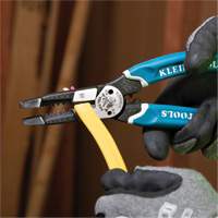 Klein-Kurve&reg; Heavy-Duty Wire Stripper, Cutter & Crimper Multi-Tool, 8-1/4" L, 8 - 20 AWG Pronet Distribution