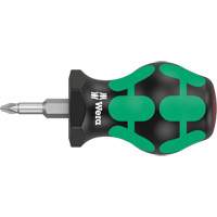 Stubby Phillips Screwdriver, #1, 4" L, Plastic Handle Pronet Distribution