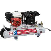 Compresseur d'air sur brouette, Essence, 10 gal. (12 gal. US), 150 PSI Pronet Distribution