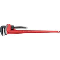 Pipe Wrench, 6" Jaw Capacity, 48" Long, Powder Coated Finish, Ergonomic Handle Pronet Distribution