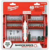40-Piece Shockwave Impact Duty Driver Bit Set Pronet Distribution