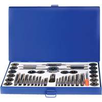Drillco&reg; Fractional Tap & Die Set, 40 Pieces Pronet Distribution