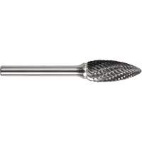 Fraise en forme de flamme &agrave; double coupe Drillco, SH-1 Pronet Distribution