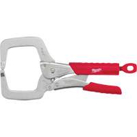 Torque Lock Locking Pliers with Regular Jaws & Grip, 11" Length, C-Clamp Pronet Distribution