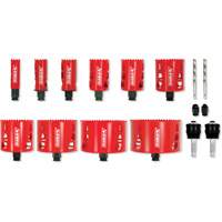 Ensemble de scie-cloche bim&eacute;tallique pour &eacute;lectricien, 16 morceaux Pronet Distribution