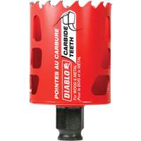 Scie cloche pour bois et m&eacute;tal, 2", Profondeur de la coupe 2-3/8", Carbure Pronet Distribution