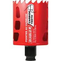 Scie cloche pour bois et m&eacute;tal, 2-1/4", Profondeur de la coupe 2-3/8", Carbure Pronet Distribution