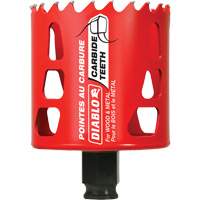 Scie cloche pour bois et m&eacute;tal, 2-5/8", Profondeur de la coupe 2-3/8", Carbure Pronet Distribution