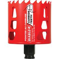 Scie cloche pour bois et m&eacute;tal, 2-3/4", Profondeur de la coupe 2-3/8", Carbure Pronet Distribution