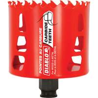 Scie cloche pour bois et m&eacute;tal, 3-1/8", Profondeur de la coupe 2-3/8", Carbure Pronet Distribution