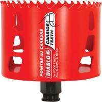 Scie cloche pour bois et m&eacute;tal, 3-5/8", Profondeur de la coupe 2-3/8", Carbure Pronet Distribution