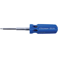 True Torx Multi-Bit Screwdriver, Plastic Handle Pronet Distribution