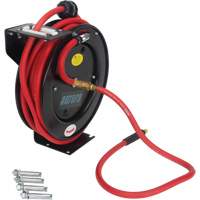 Hose Reel, Air/Water, 3/8" x 35', Single Hose, 300 psi Pronet Distribution