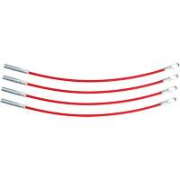 Avançon en m&eacute;tal flexible de remplacement pour ruban de tirage en polyester Pronet Distribution