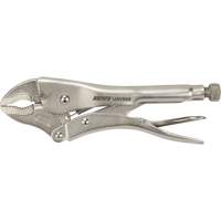 Locking Pliers with Wire Cutter, 10" Length, Curved Jaw Pronet Distribution