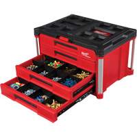 PackOut 4-Drawer Tool Box, 16-3/10" x 22-1/5" x 14-3/10", Red Pronet Distribution