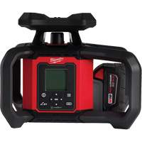 M18 Red Exterior Dual Slope Rotary Laser Level Kit with Receiver & Remote, 4000' (1219.2 m) Pronet Distribution