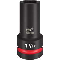 Douille &agrave; paroi extra mince Shockwave Impact Duty, Chocs, 1-1/16", Prise 1", 6 pans, Profond Pronet Distribution