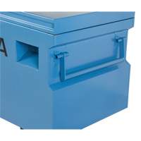 Jobsite Tool Box, 60" x 24" x 27-1/2", Steel, Blue Pronet Distribution