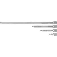 Jeu de rallonges prise, Prise de 1/4", Fini Chrome, 4 Mcx Pronet Distribution