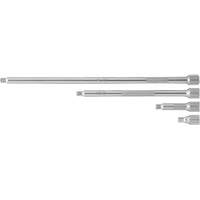 Jeu de rallonges prise, Prise de 3/8", Fini Chrome, 4 M Pronet Distribution