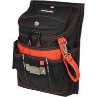 Medium Zip-Top Utility Pouch, Multiple Tool Holder, Ballistic Polyester Pronet Distribution