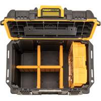 ToughSystem&reg; 2.0 Deep Compact Toolbox, 10" x 15-7/20" x 13-4/5", Black/Yellow Pronet Distribution