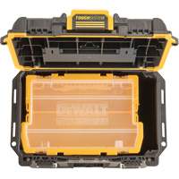 ToughSystem&reg; 2.0 Deep Compact Toolbox, 10" x 15-7/20" x 13-4/5", Black/Yellow Pronet Distribution