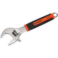 Adjustable Wrench, 12" L, 46 mm/3-1/5" Max Width, Chrome/Polished Pronet Distribution