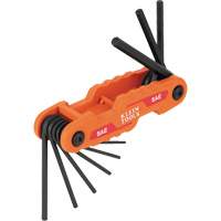Compact Folding Hex Key Set, 9 Pcs., Imperial Pronet Distribution