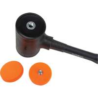 Dead Blow Hammer, 45 oz. Head Weight, Polyurethane Face, Fibreglass Handle, 13" L Pronet Distribution