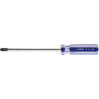 Tournevis Philips bleu transparent avec bandes, #3, Prise Plastique Pronet Distribution