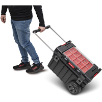 Arx&reg; Rolling Tool Chest, 23-4/5" x 16" x 15-3/5", Black Pronet Distribution