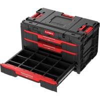 Arx&reg; 3-Drawer Toolbox, 23-1/10" x 15" x 13-2/5", Black Pronet Distribution