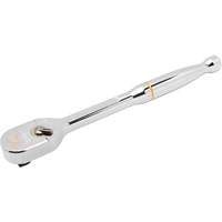 120XP Full Polish Chrome Teardrop Ratchet, 1/2" Drive, Ergonomic Handle Pronet Distribution
