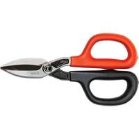 Cisaille de ferblantier droite, Longueur de coupe de 1-31/50", Coupe Droit Pronet Distribution