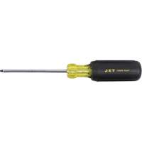 JKSR-2 Square Screwdriver, #2 Tip, Round, 4" L, Cushion Grip Handle Pronet Distribution