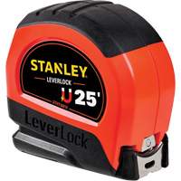 High-Visibility Magnetic LEVERLOCK&reg; Tape Measure, 25', Imperial Graduations Pronet Distribution
