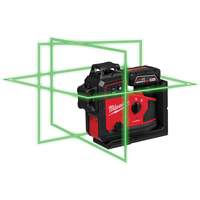 M12 Green 360° 3-Plane Laser with Automatic Alignment & Receiver Pronet Distribution