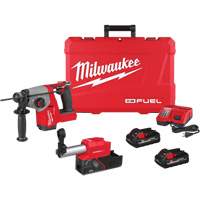 Marteau rotatif FUEL SDS Plus avec ensemble extracteur de poussi&egrave;re, 18 V, 5/8", 1400 tr/min Pronet Distribution