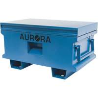 Coffre &agrave; outils de chantier, 33" x 20-3/10" x 18-3/10", Acier, Bleu Pronet Distribution