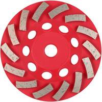 Meule boisseau diamant&eacute;e &agrave; 14 segments Turbo DIAMOND MAX Pronet Distribution